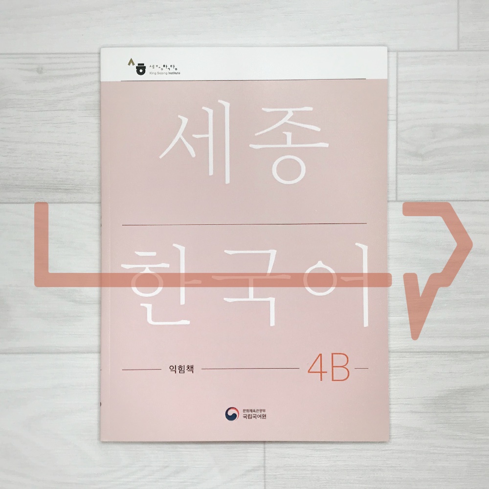 Sejong Korean Workbook 세종한국어 익힘책 4B (2022 Edition). Korea | Shopee ...