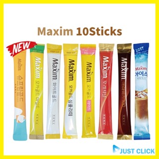 Maxim 10 STICKS instant coffee / Mocha Gold White Simple latte Arabica ...