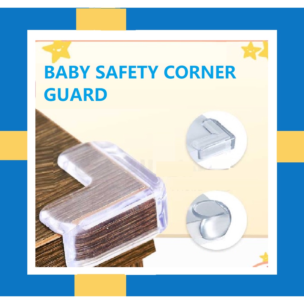 Keep Your Little Ones Safe - Transparent Table Corner Protectors