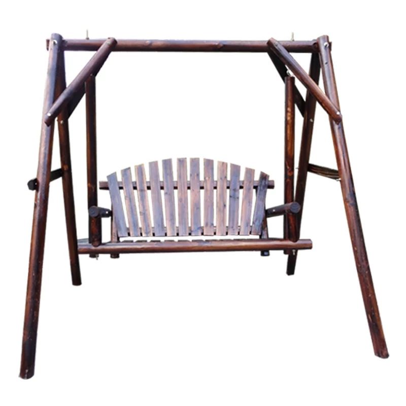 Solid Wood Swing/Wooden Rocking Chair/Wood Glider/AntisepticWood