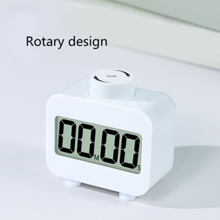 Baseus Magnetic Countdown Alarm Clock Kitchen Timer Manual Digital Timer  Stand Desk Clock Cooking Timer Shower Study Stopwatch