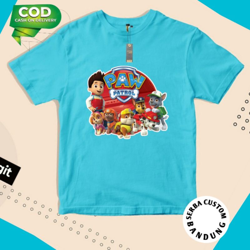 Camisas personalizadas paw online patrol