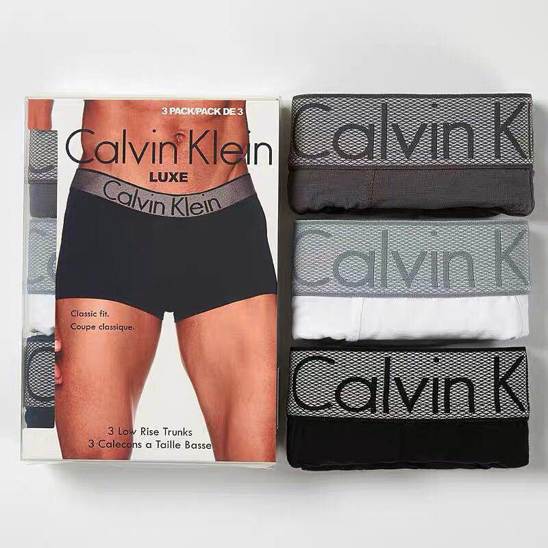 Calvin_Klein Men Underwear Soft Breathable Underpants Boxer CKs Men's