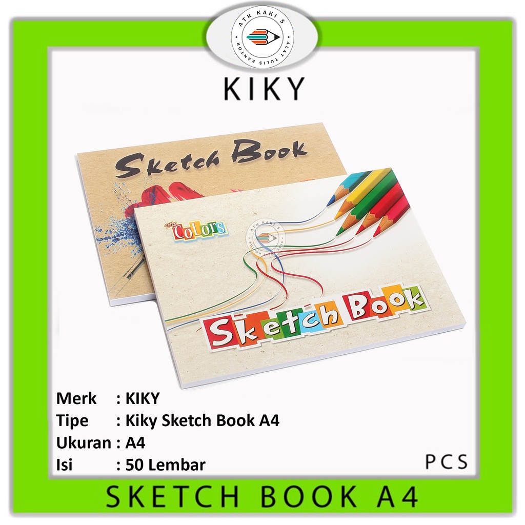  Skecth Book/A4 Size Sketch Book 50 Sheets PCS Shopee Singapore