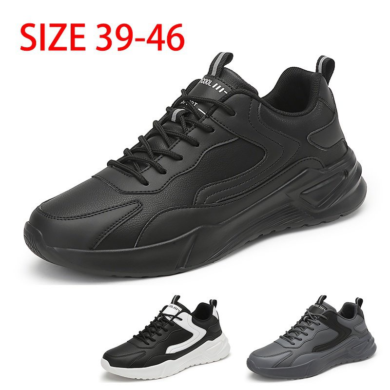 Mens black casual tennis on sale shoes