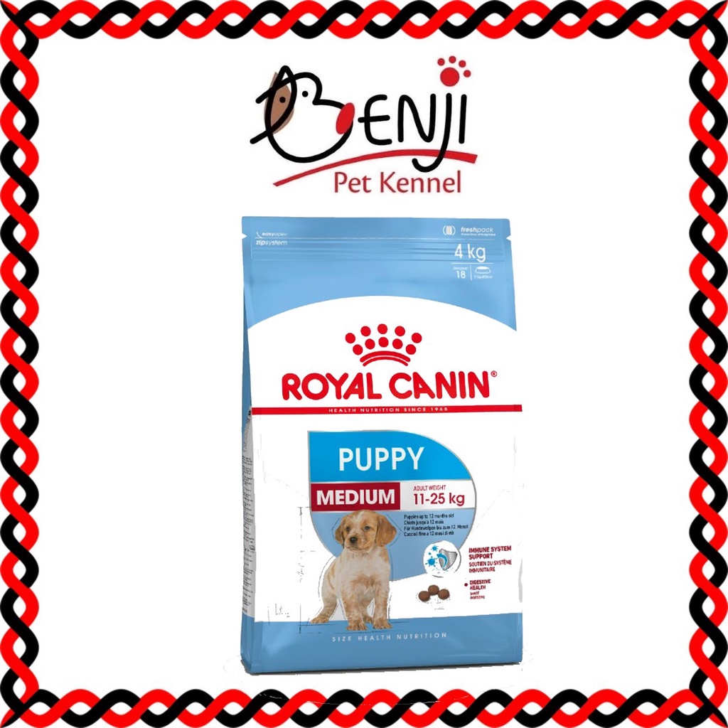 Royal Canin MEDIUM Puppy Dog Food 10kg Shopee Singapore