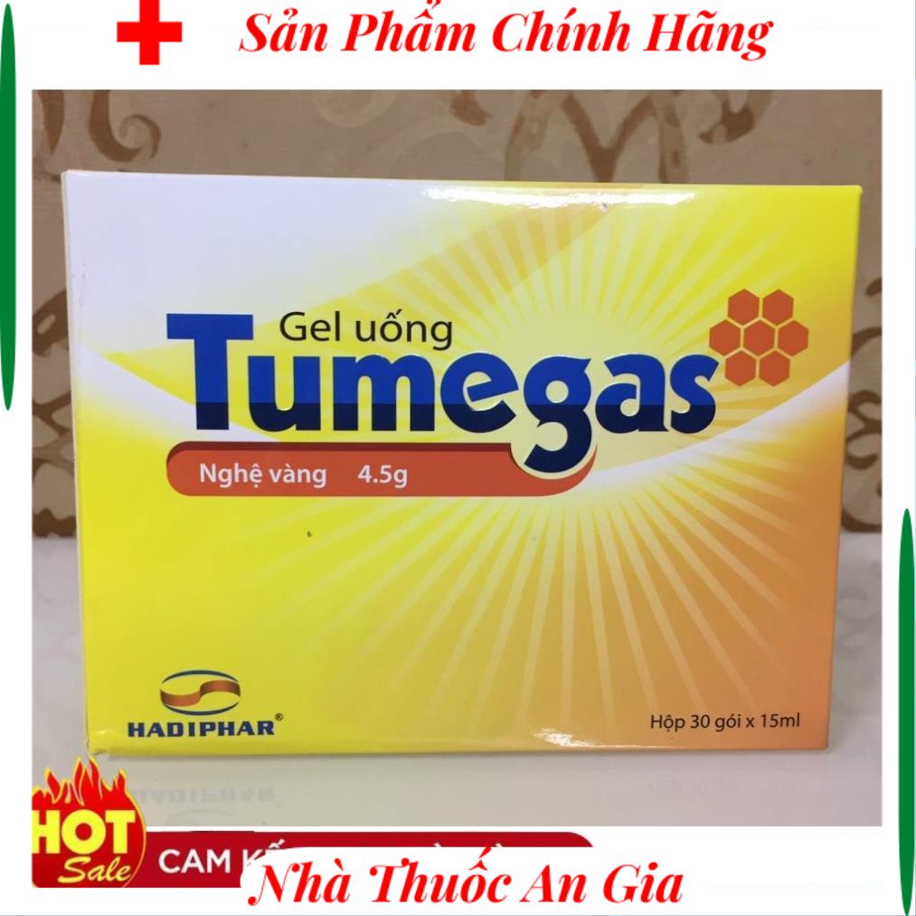 Tumegas Pure Yellow Turmeric gel Is Very Effective For People With Stomach Ulcers, (Box Of 30