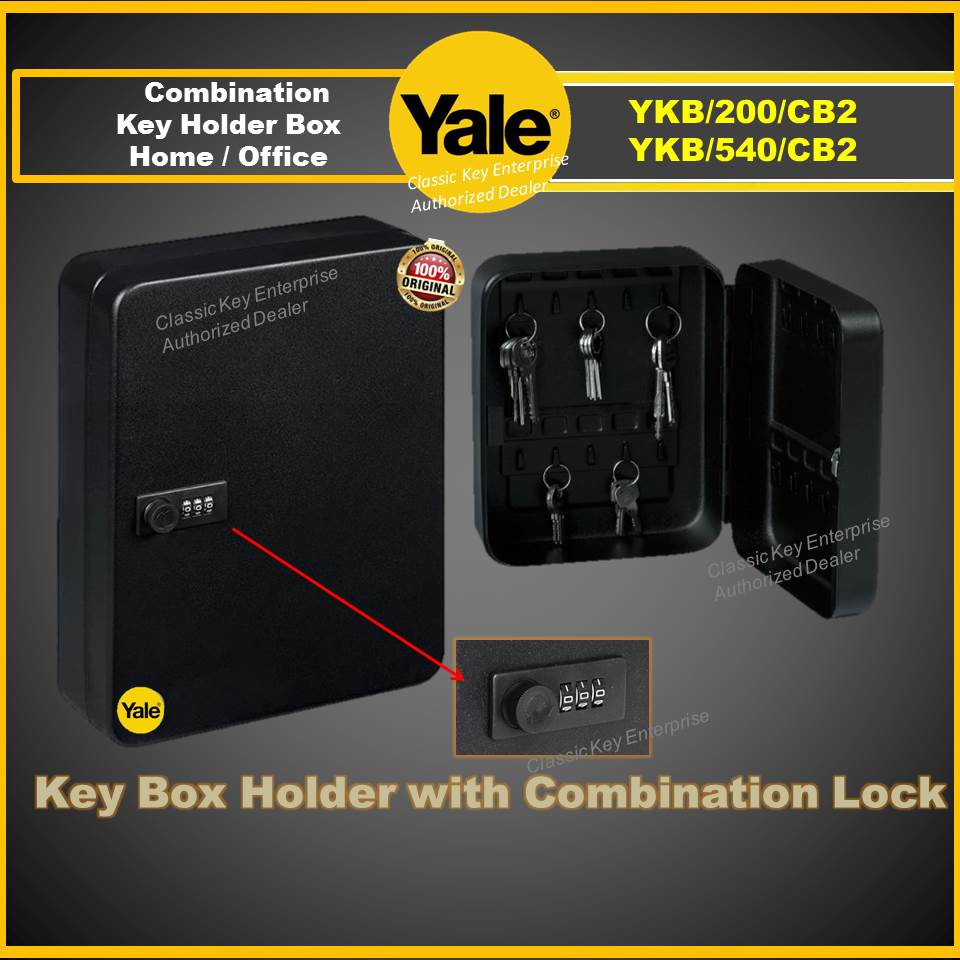 Yale combination lock key box YKB/200/CB2 YKB/540/CB2 Shopee Singapore