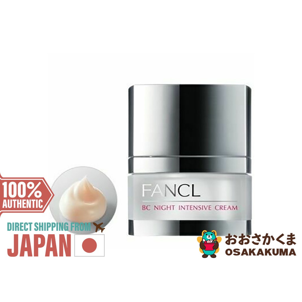 Fancl BC Night Intensive Cream Aging Care Moisturizing Cream Face 