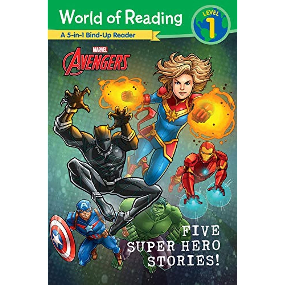 World of Reading Five Super Hero Stories! Avengers Marvel - Reading ...