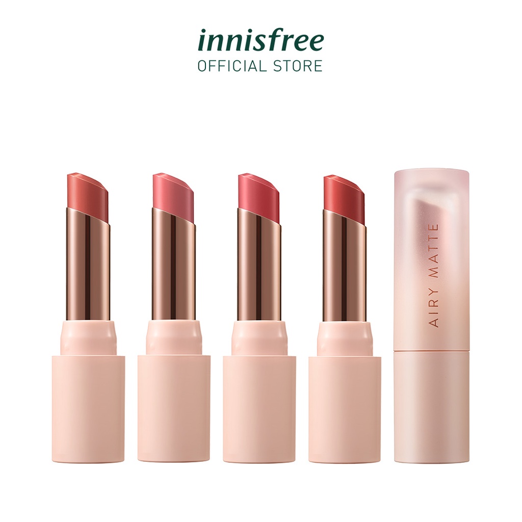INNISFREE Airy Matte Lipstick Lightweight and Smooth Lip Makeup