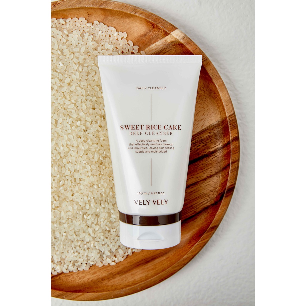 Vely VELY VELY Sweet Rice Cake Deep Daily Cleanser Facial Soap Korea