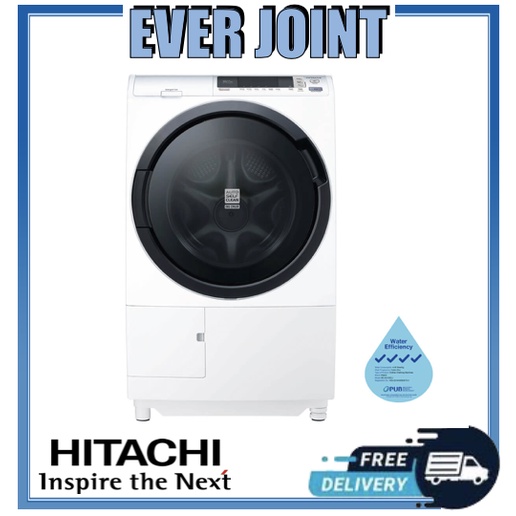 Hitachi BDSG100CJ [10kg/7Kg] Made In Japan Washer Dryer Free Hitachi