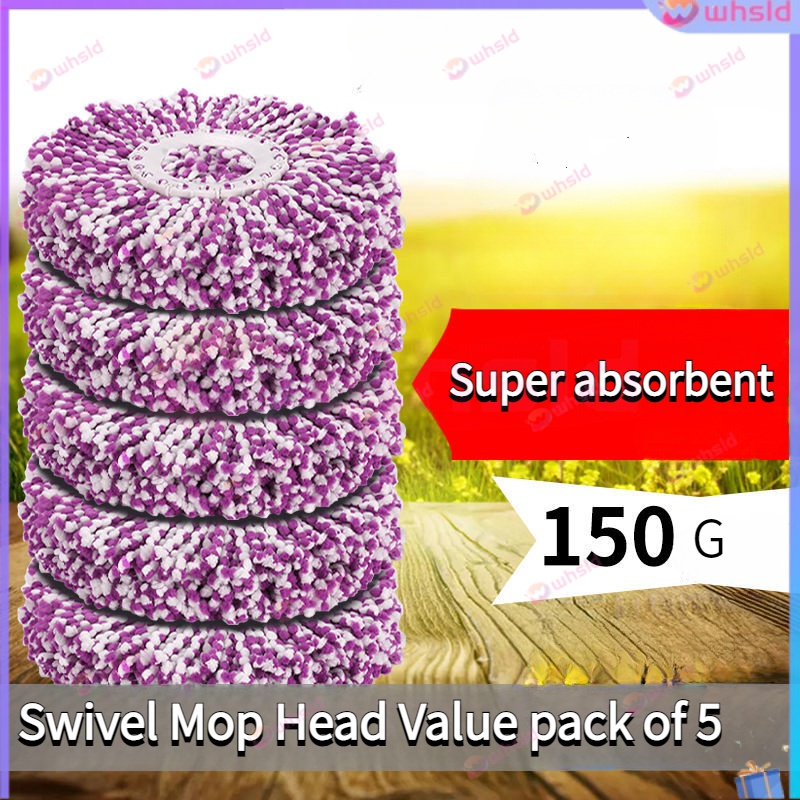 Universal Mop Rod Mop Head Good God round Mop Head NonCotton Head