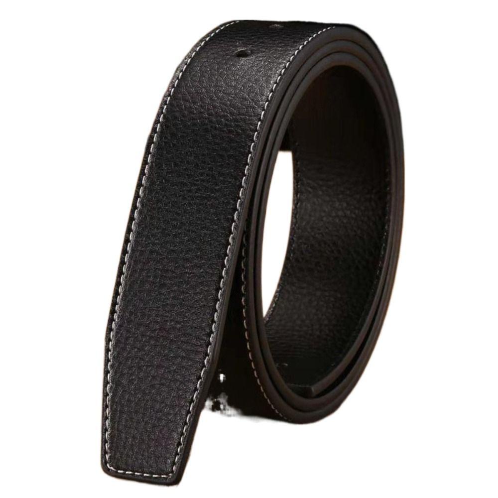 AMBER AMBER Leather Belt Strap Luxury High-quality Trouser Jeans Belt ...