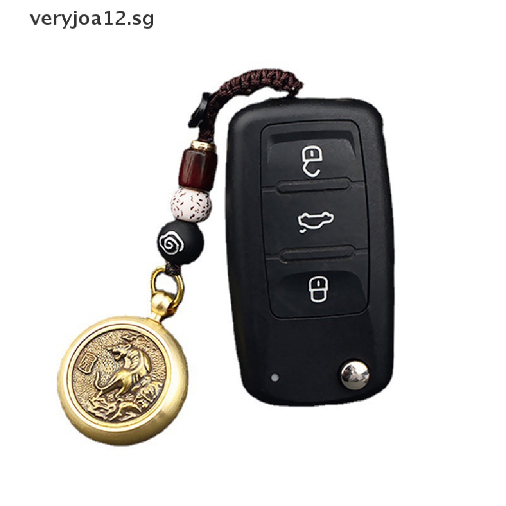 Feng shui zodiac hot sale goat key ring