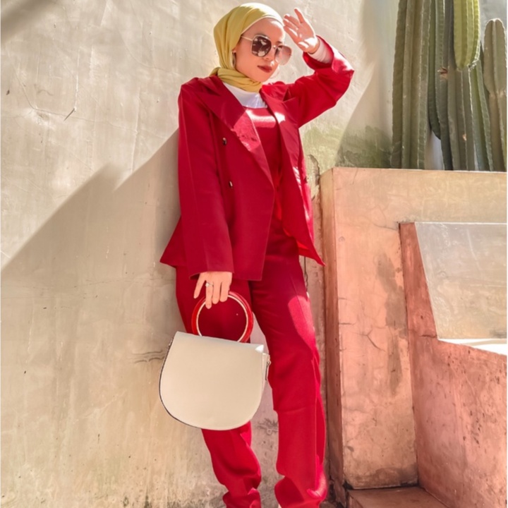 Michael's Collection - One Set Blazer and Pants Jaemi Hijab Series - Gambar 2