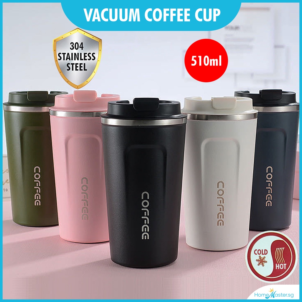 [sg Ready Stock] 304 Stainless Steel Vacuum Coffee Cup * Insulated 