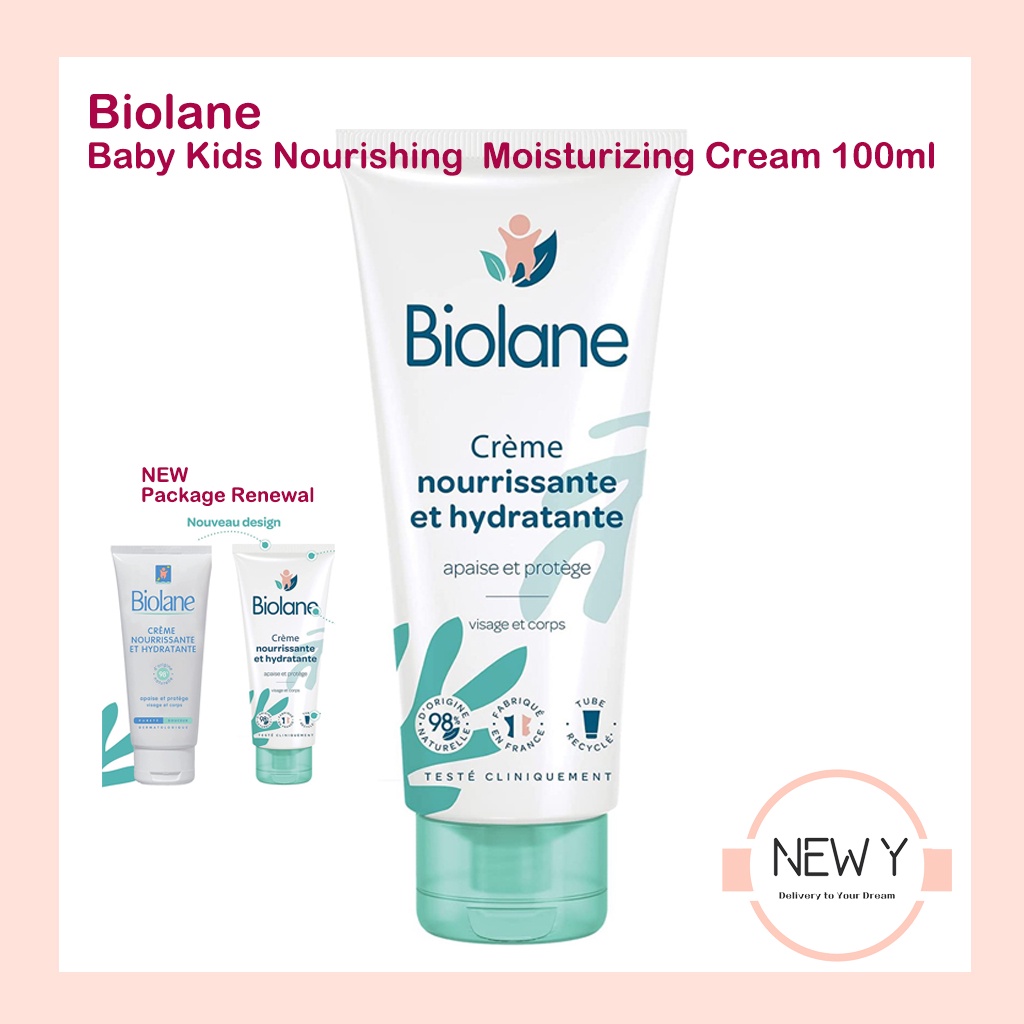 BIOLANE - Nourishing & Moisturizing Cream For Face & Body - 100ml