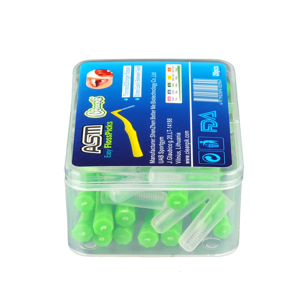 Clean Pik Ice TEPE Angle Interdental Brushes Between TeethBraces Tooth