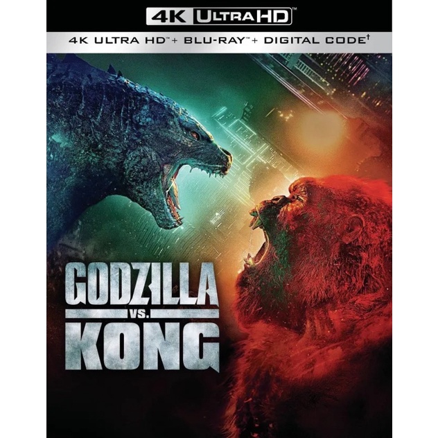 4K Blu Ray Disc Monsterverse Godzilla King Of The Monster Kong | Shopee ...