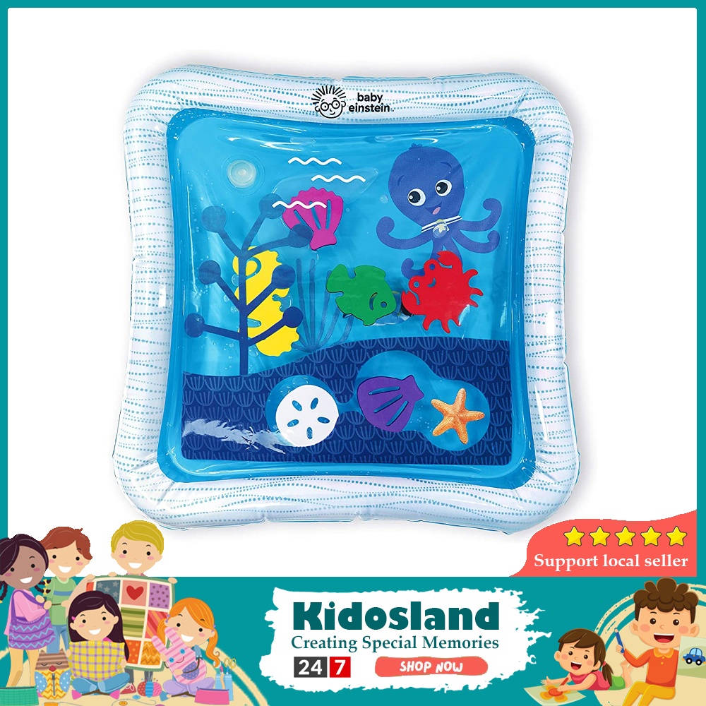Babyhug  Octopus Printed Play Mat - Green & Blue main image 1