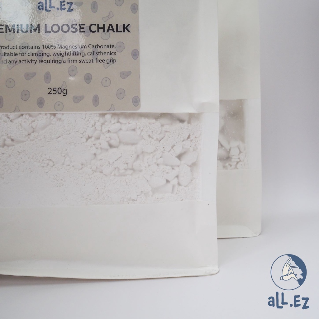 aLL.EZ Premium Loose Chalk (250g) Climbing, Bouldering & Crossfit