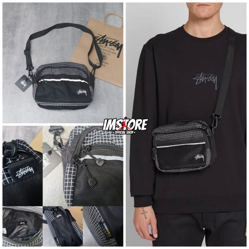 Stussy ripstop nylon shoulder bag deals