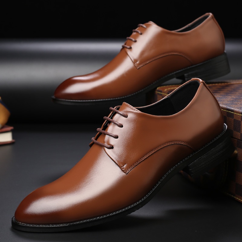 Fast Shipping Plus Size 38 48 Men s Leather Shoes Formal Wear Pointed Toe Small Leather Shoes Classic Fashion Casual Formal Leather Shoes Men s Shoes