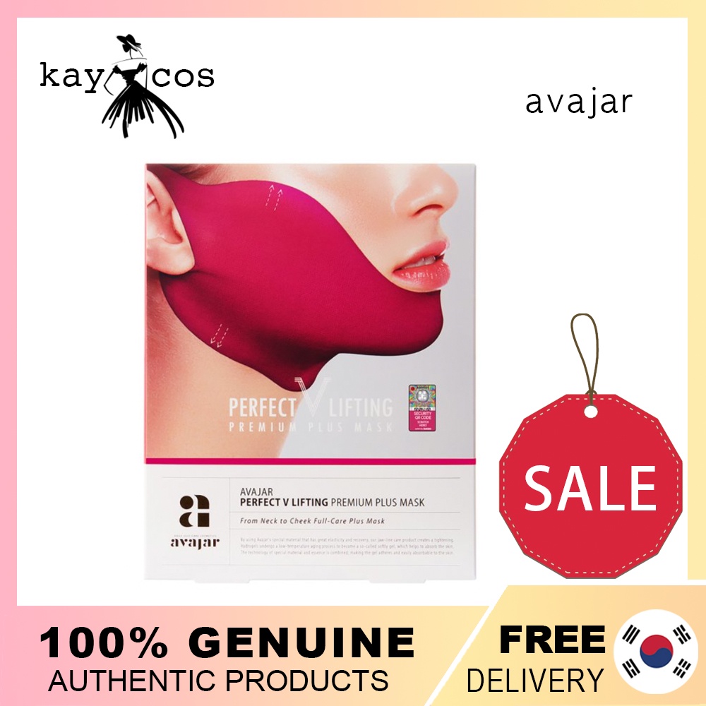 [AVAJAR] Perfect V Lifting Premium Plus Mask (14g x 5pcs) | Shopee ...