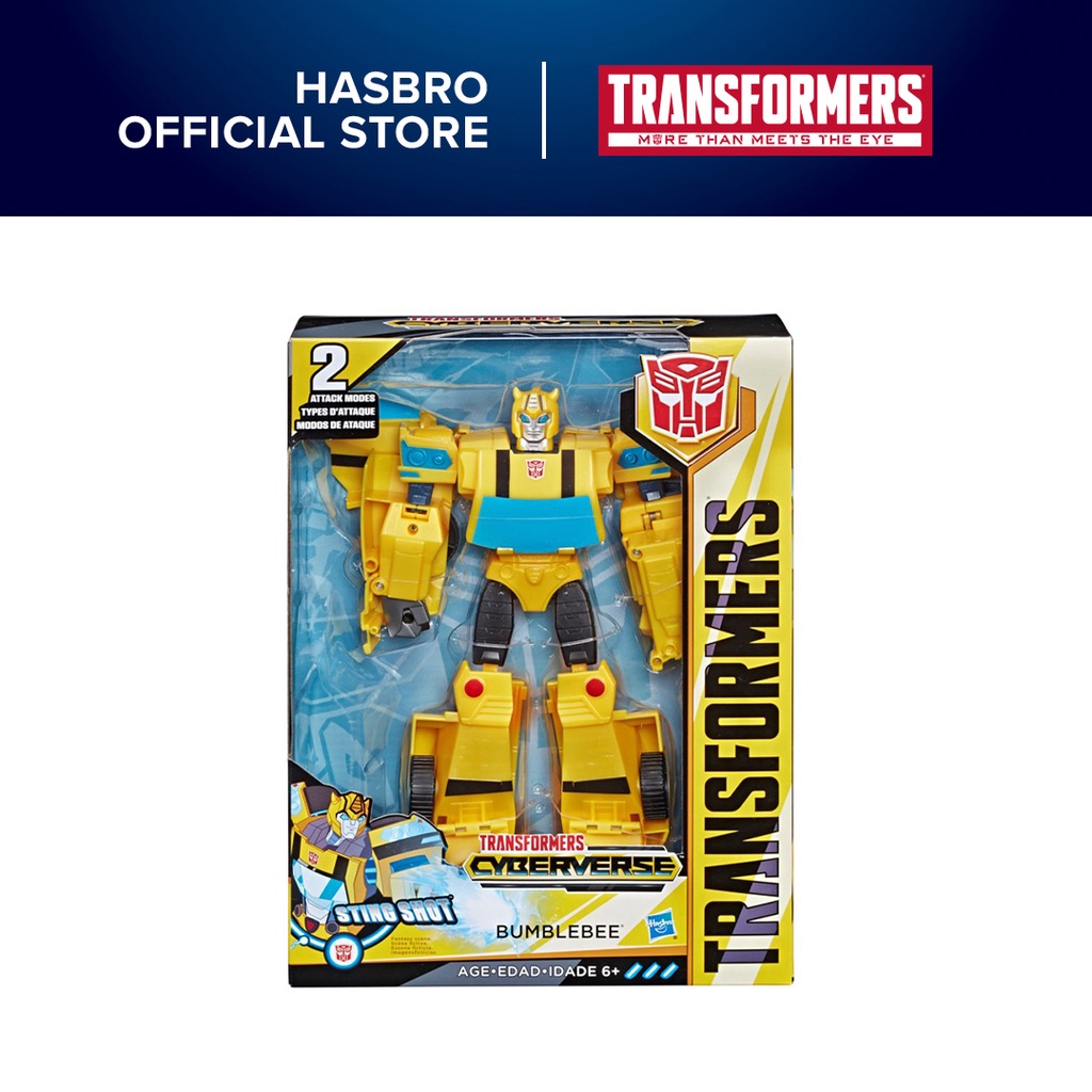 Transformers Cyberverse Action Attackers: Ultimate Class Bumblebee Action  Figure Toy