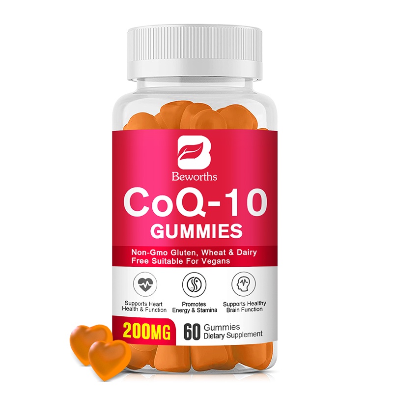 BEWORTHS CoQ10 Gummies 200mg Helps Support Heart Health Promote Energy