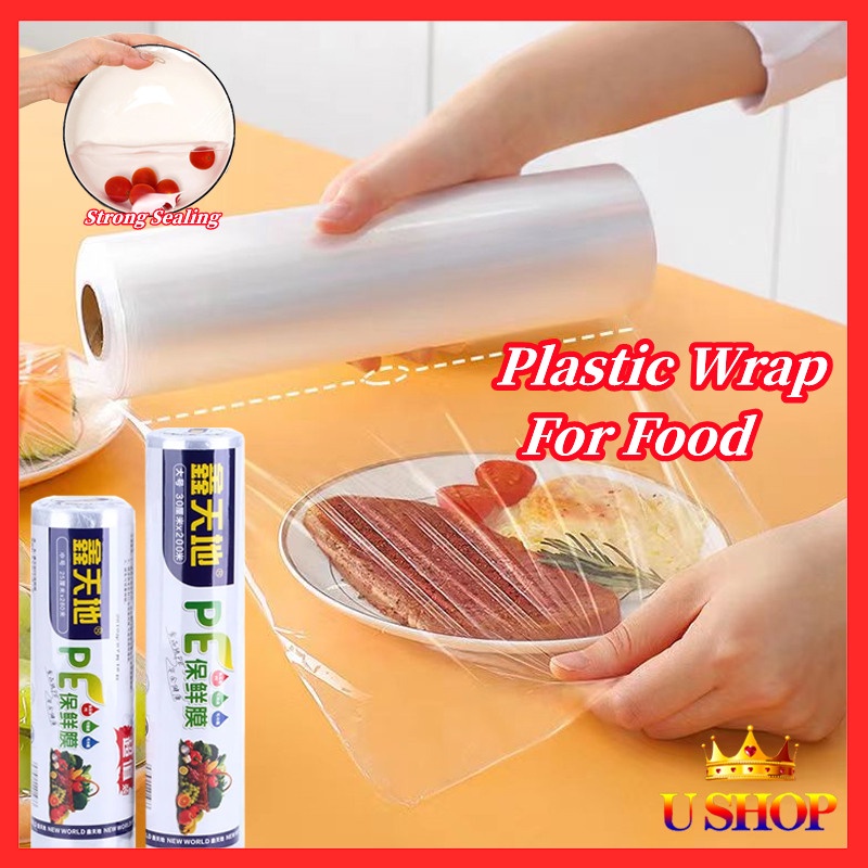 Plastic Wrap For Food Disposable Kitchen Food Preservation Film Frozen Food Preservation Bag