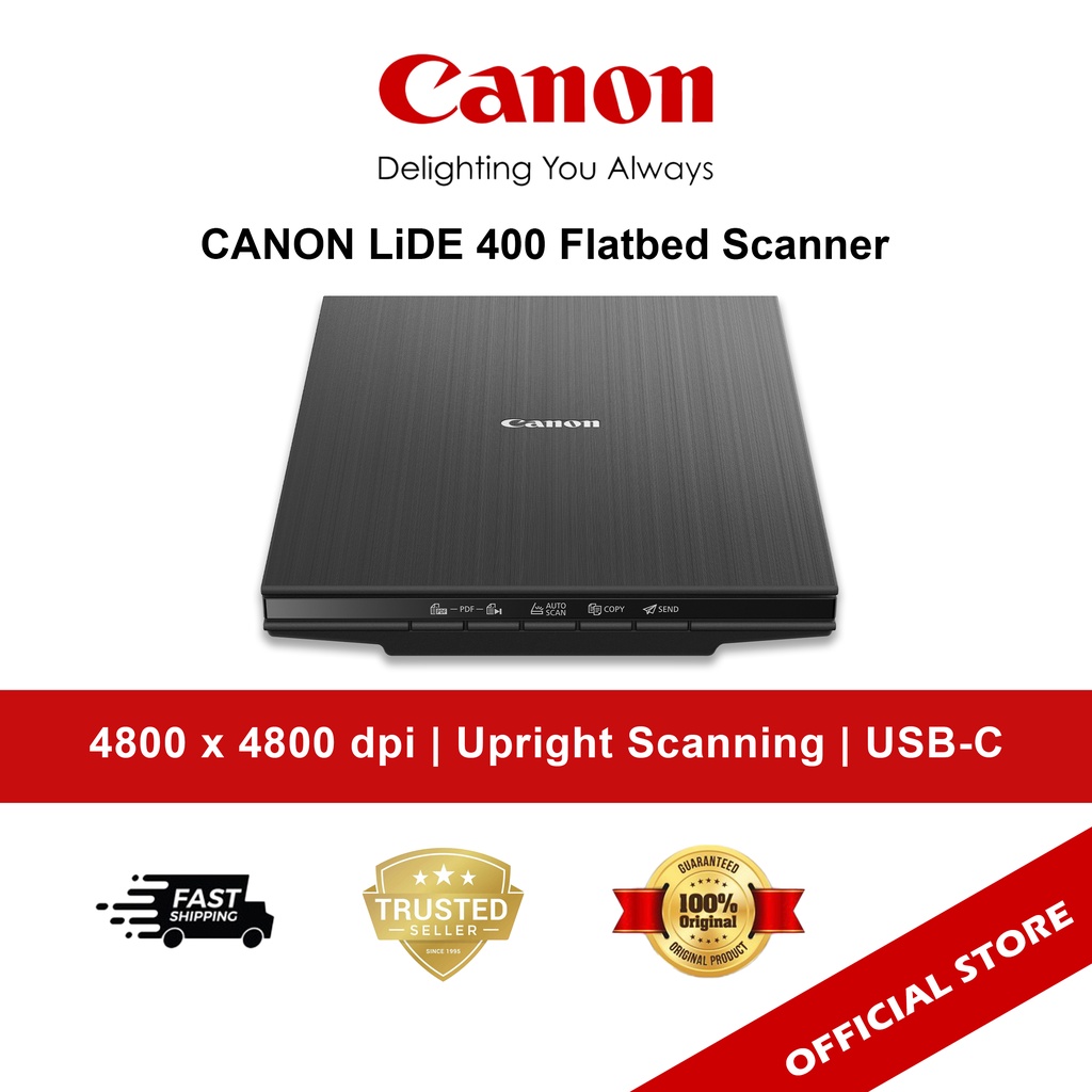Canon LiDE 400 Flatbed Scanner Shopee Singapore