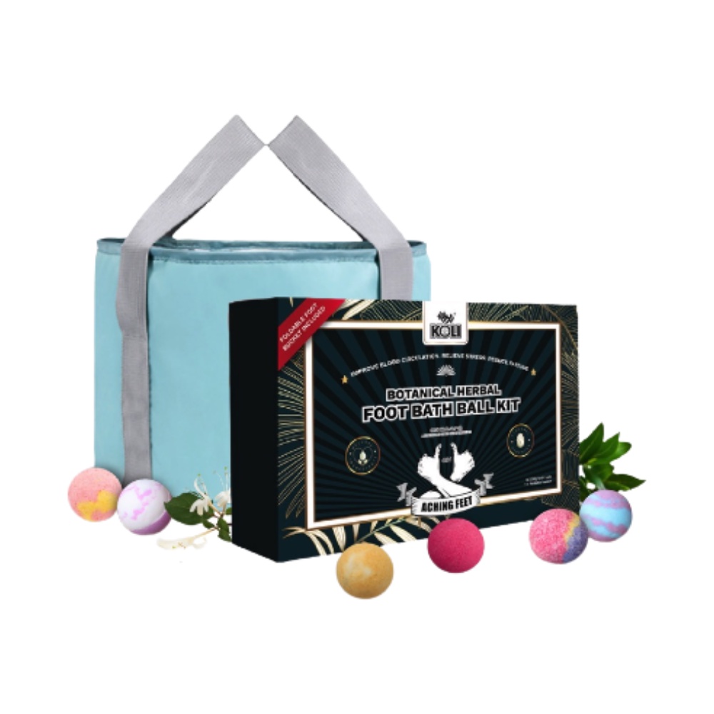 Koli Botanical Herbal Foot Bath Ball 6x30g Shopee Singapore