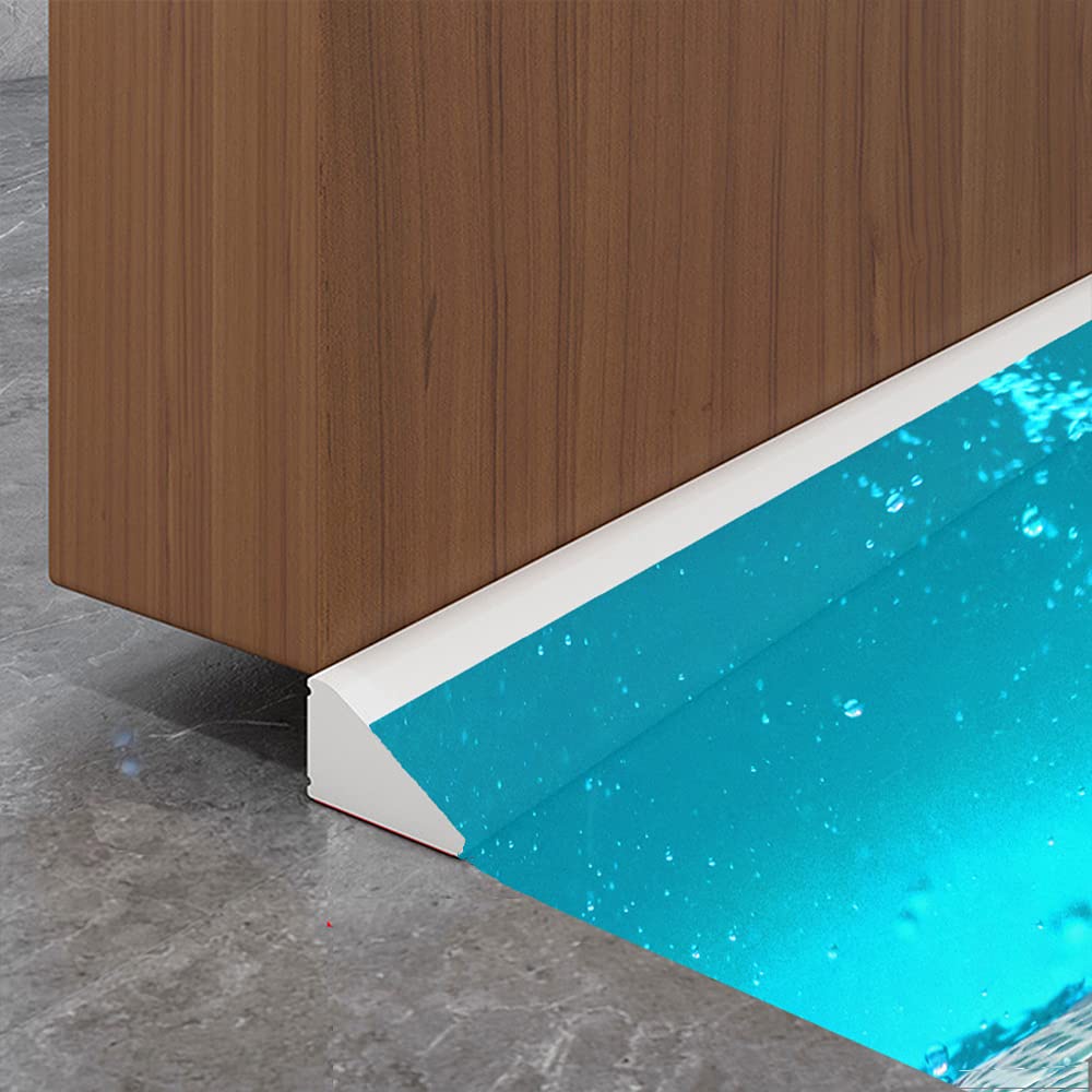 PNL Nonslip Water Stopper Bendable Door Bottom Sealing Strip Water Retaining Strip Flood