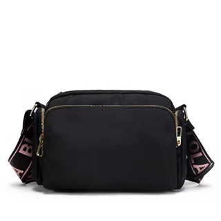 Bimba Y Lola M Nylon Crossbody Bag Gold Hardwares