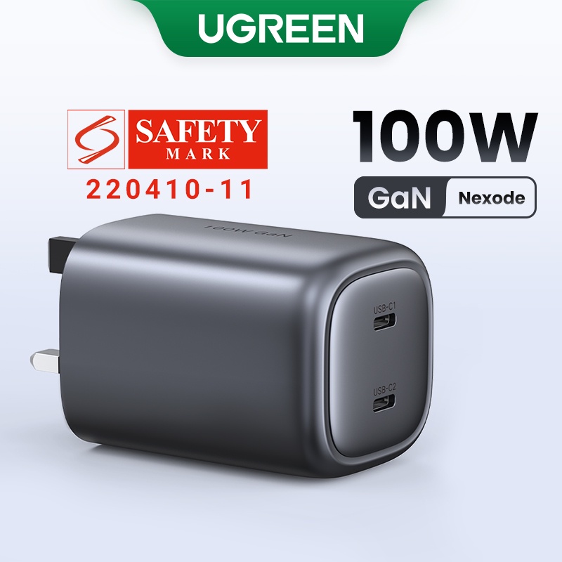 UGREEN Nexode 100W USB C Charger with 15W MagSafe Charger Wireless for iPhone 15 Pro Max 15 14 13 12, AirPods Pro, GaN Desktop in Charging Station
