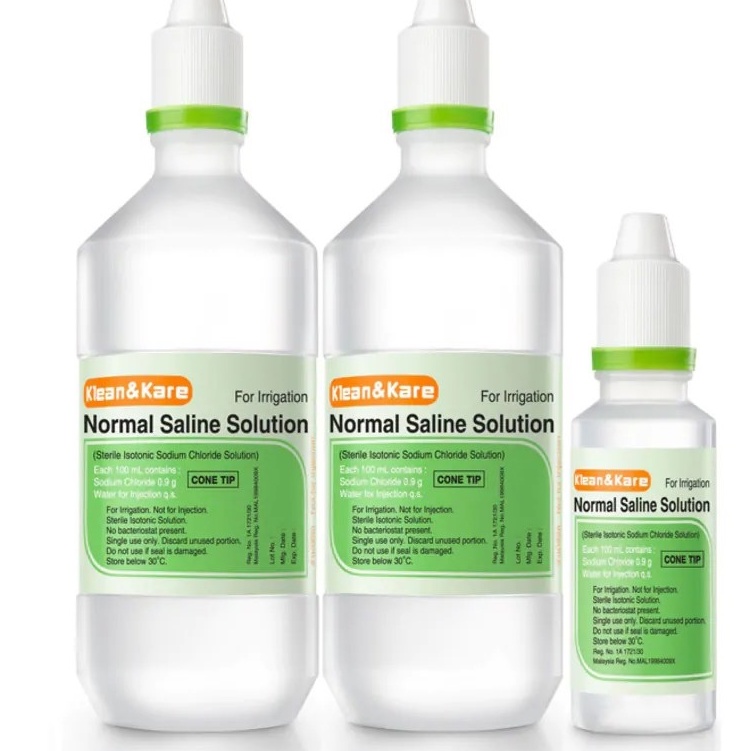 Klean & Kare Normal Saline Solution ( Buy 2 x 500ml Free 100ml