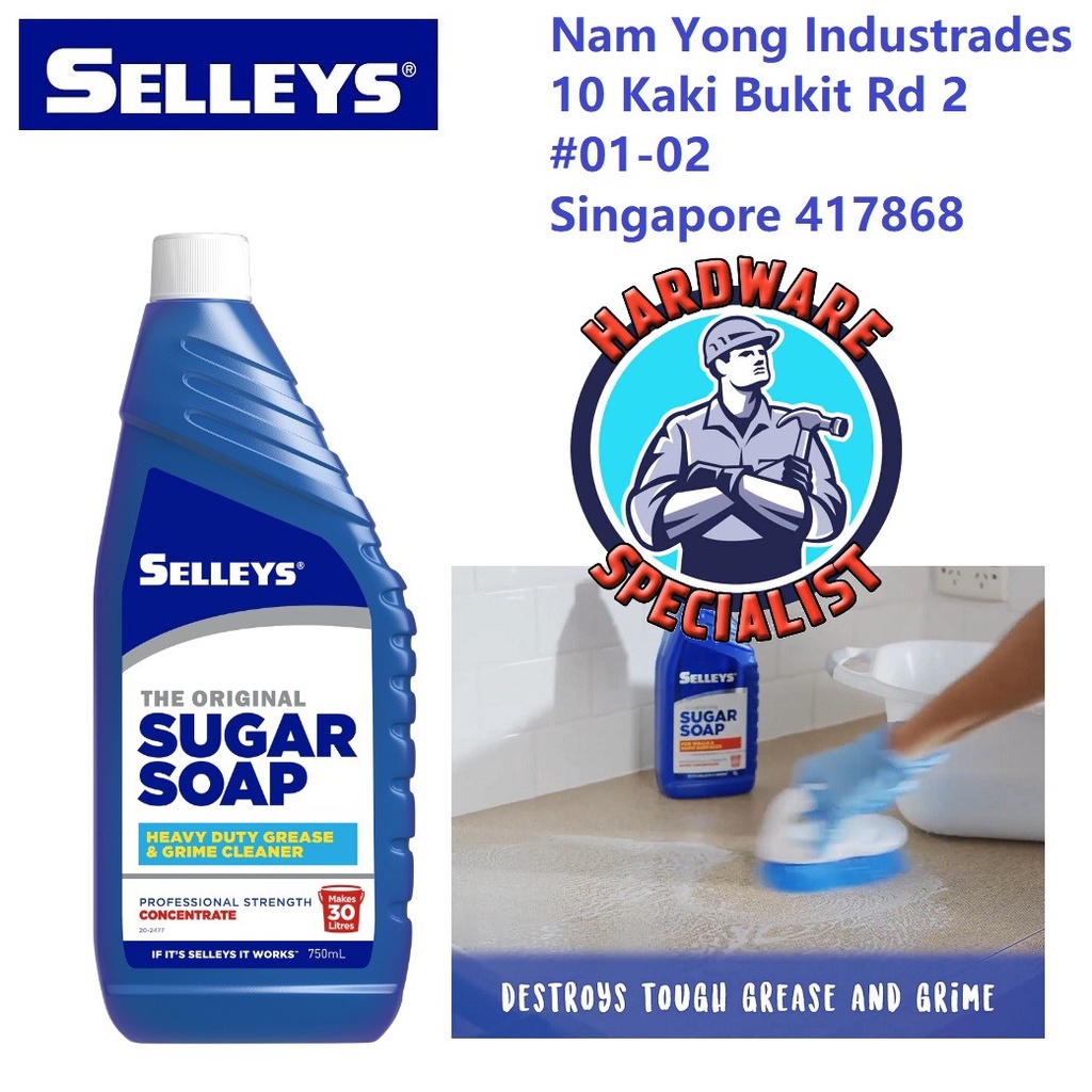 Selleys Original Sugar Soap - Heavy Duty Grease & Grime Cleaner