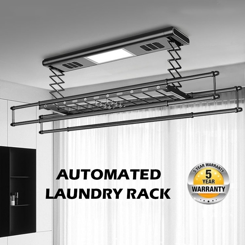 Automated Laundry Rack Home Electric Clothes Hanger Smart Laundry System Clothes Drying Rack