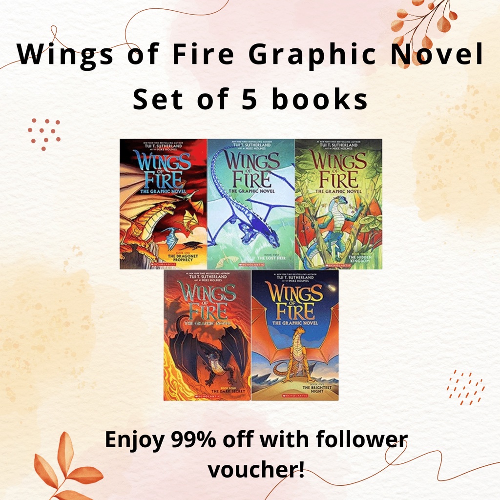 [SG cheapest] Wings of Fire The Graphic Novel Set (5 books)special promotion Shopee Singapore