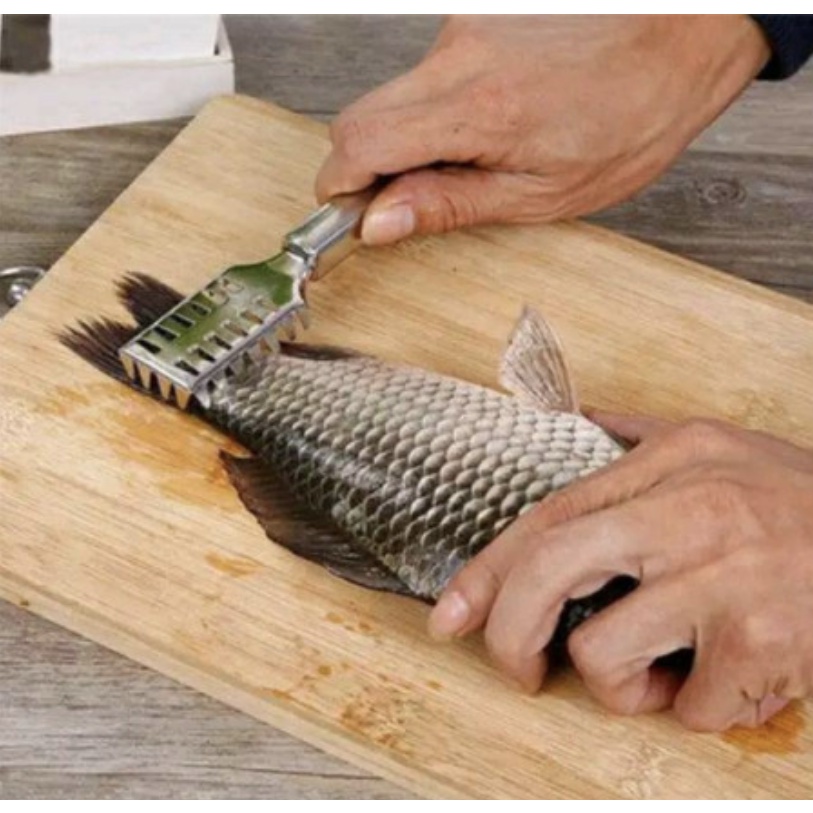 Pembersih Sisik Ikan Stainless / Serutan Sisik Ikan Stainless - Gambar 2