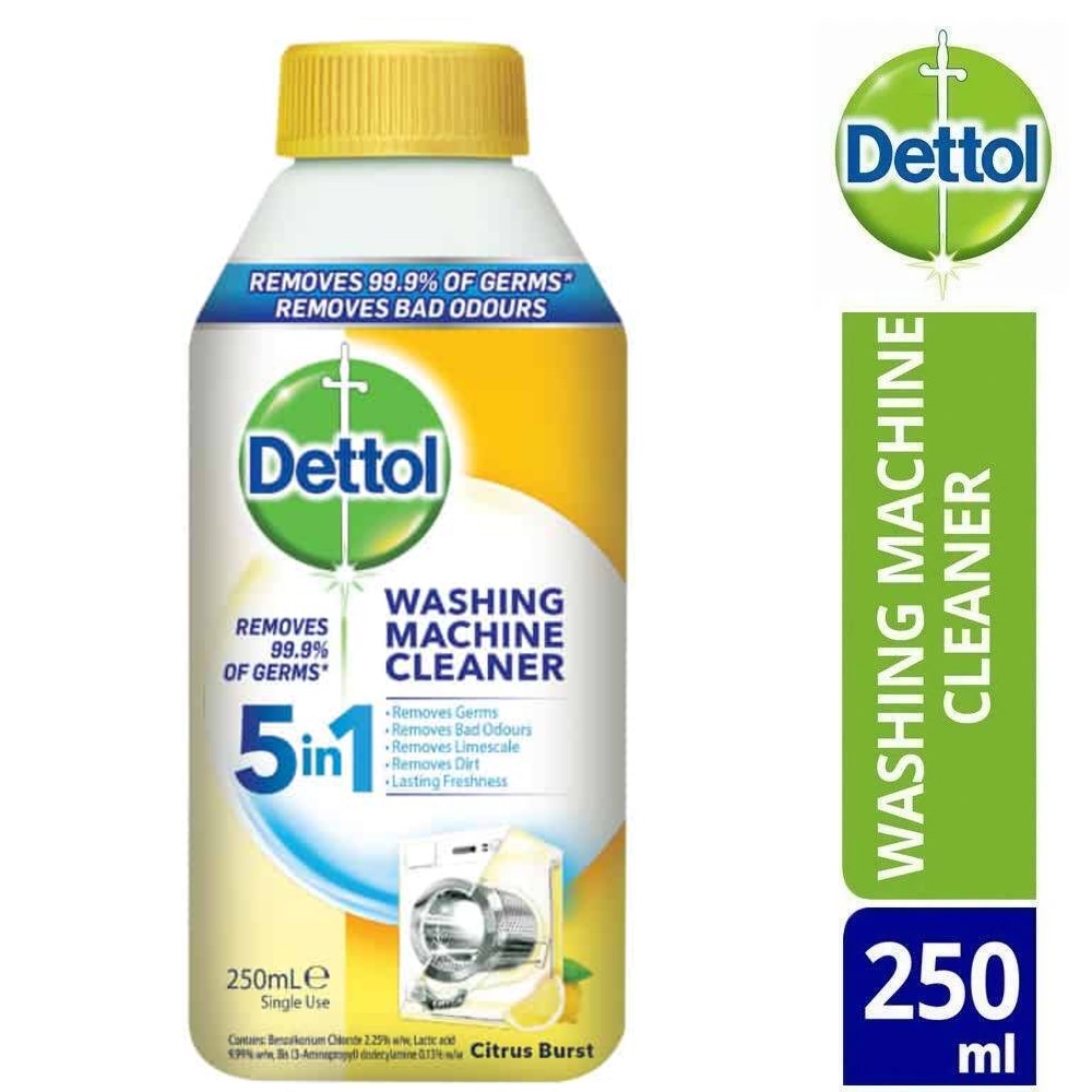 [SG Stock]Dettol Washing Machine Cleaner (Remove 99.9 of Germs) Citrus