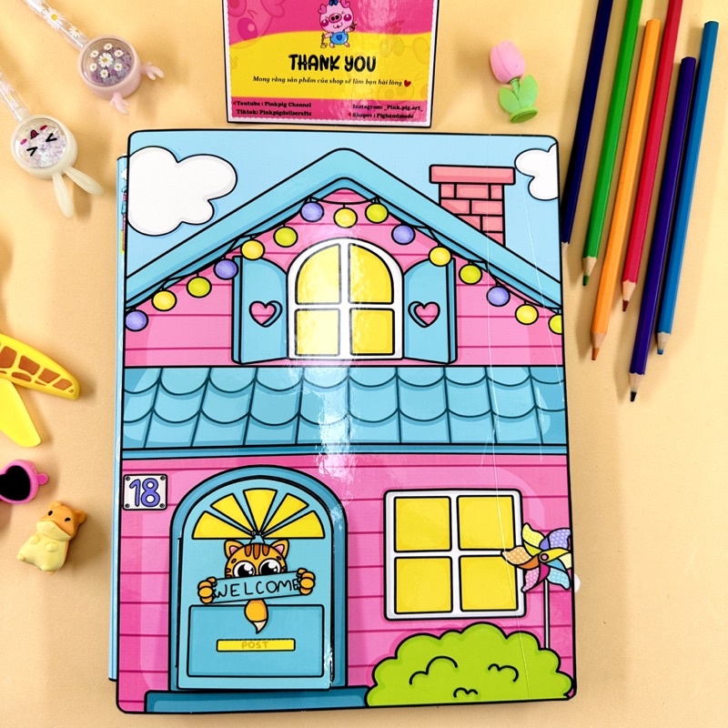 Holly House Toys - Paper Doll House | Shopee Singapore