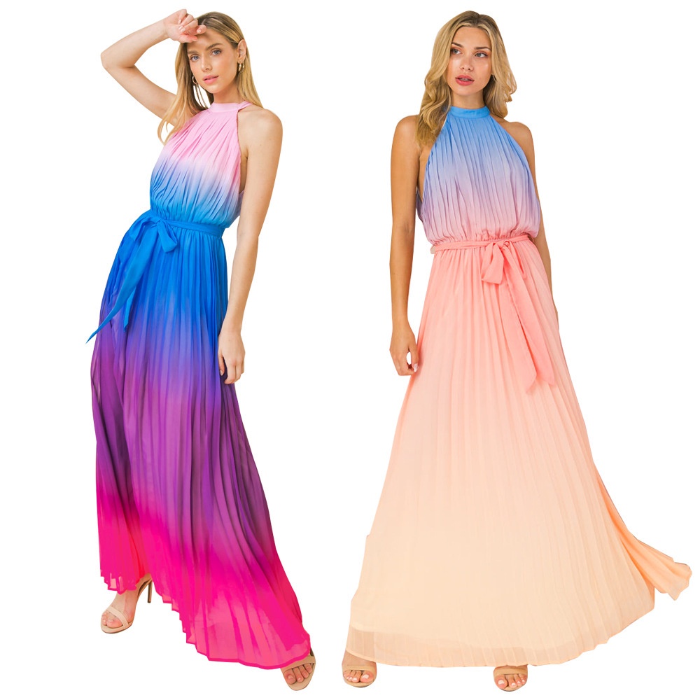 Rainbow plus size 2025 maxi dresses