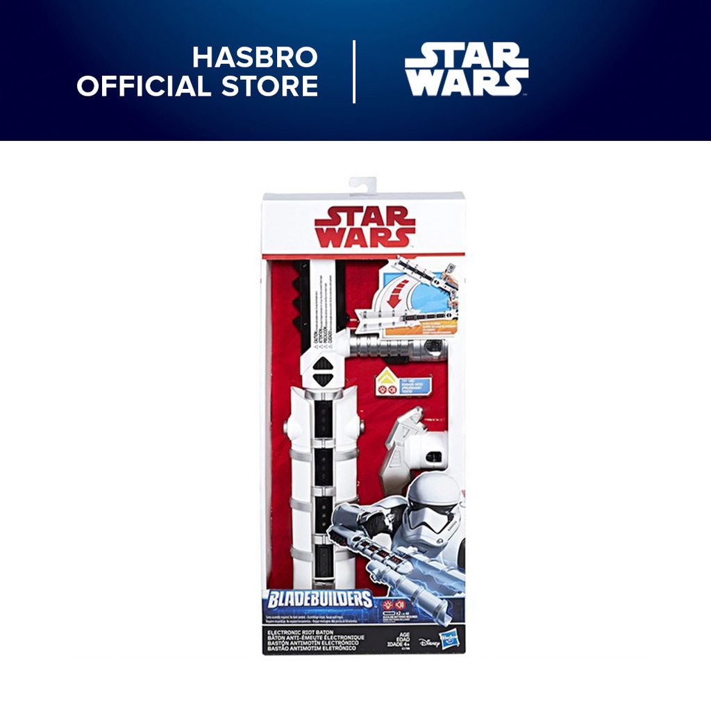 Star Wars: The Last Jedi Bladebuilders Electronic Riot Baton | Shopee ...