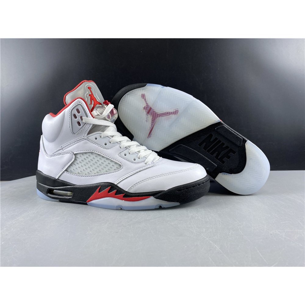 White red and hot sale black jordan 5