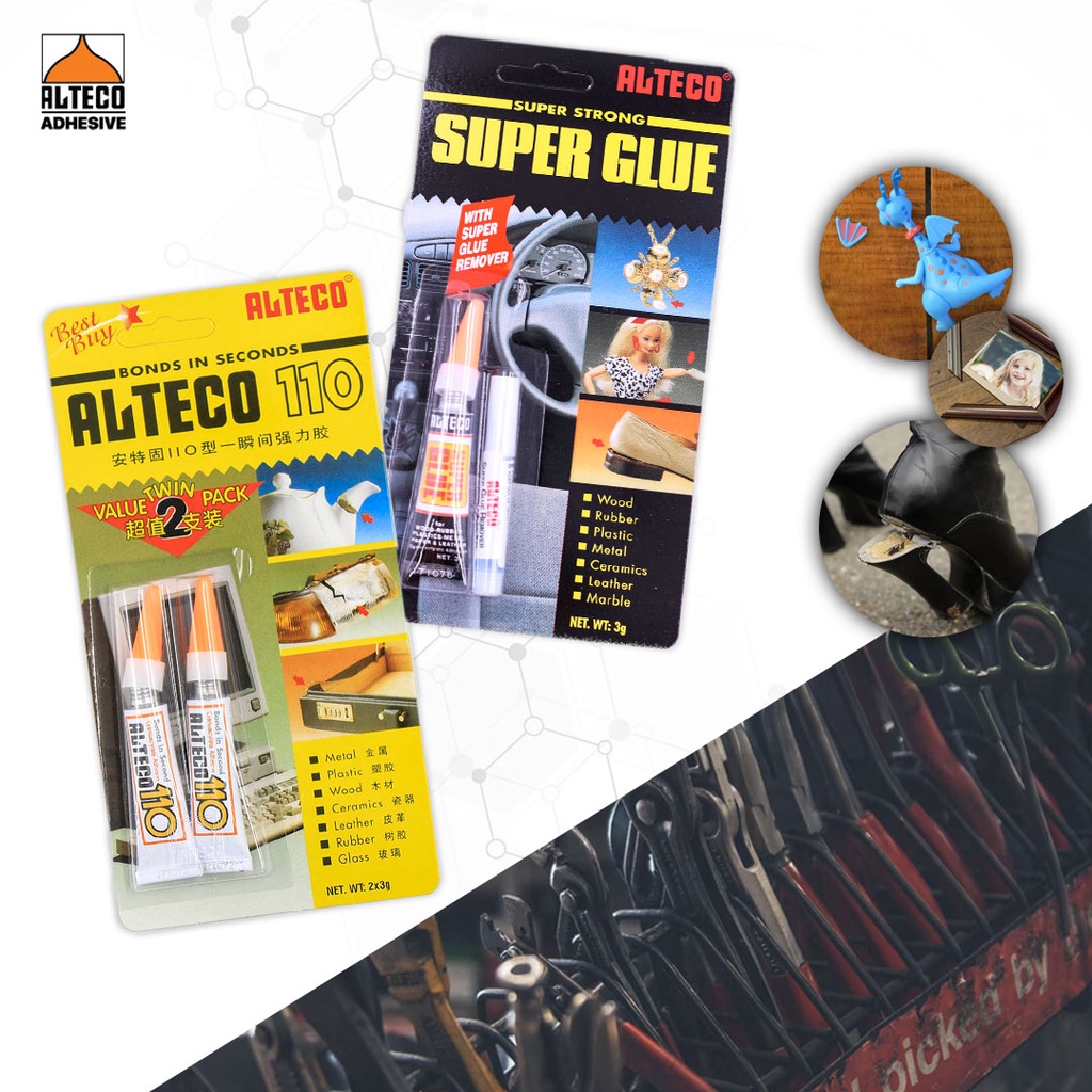 Alteco 110 Super Glue | Superglue w Remover | Shopee Singapore