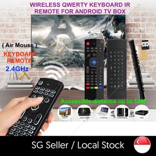 Bluetooth 5.2 Télécommande Air Mouse pour Smart Tv Box Téléphone
